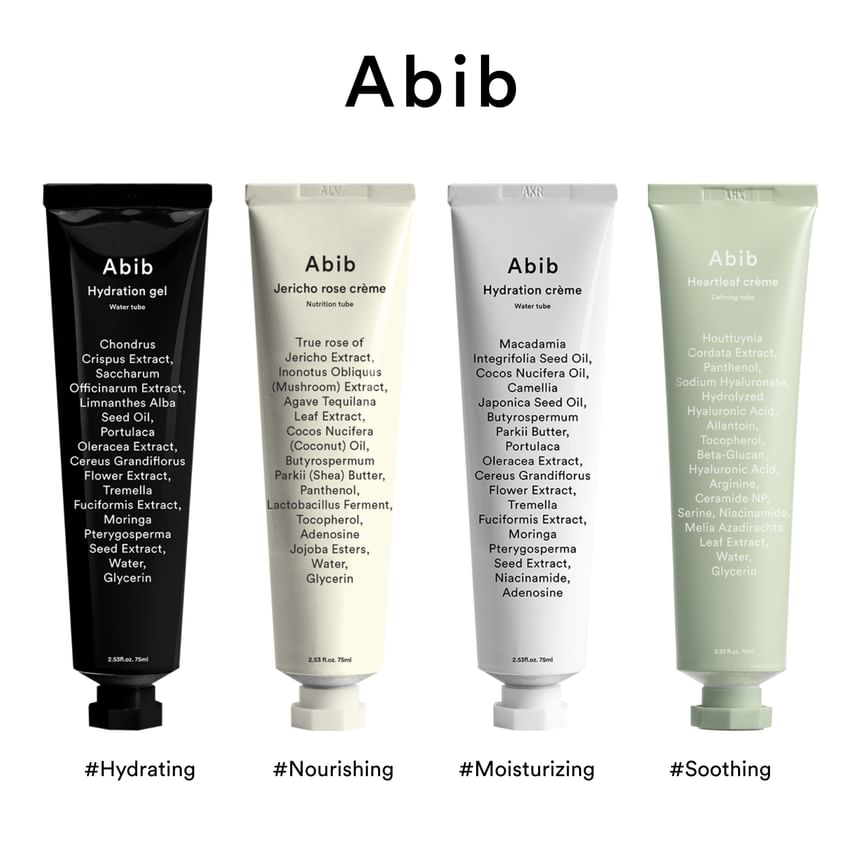 Abib - Heartleaf Crème Calming Tube 75ml.