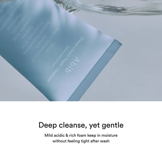 Abib - Deep Clean Foam Cleanser Sedum Hyaluron Foam 150ml.