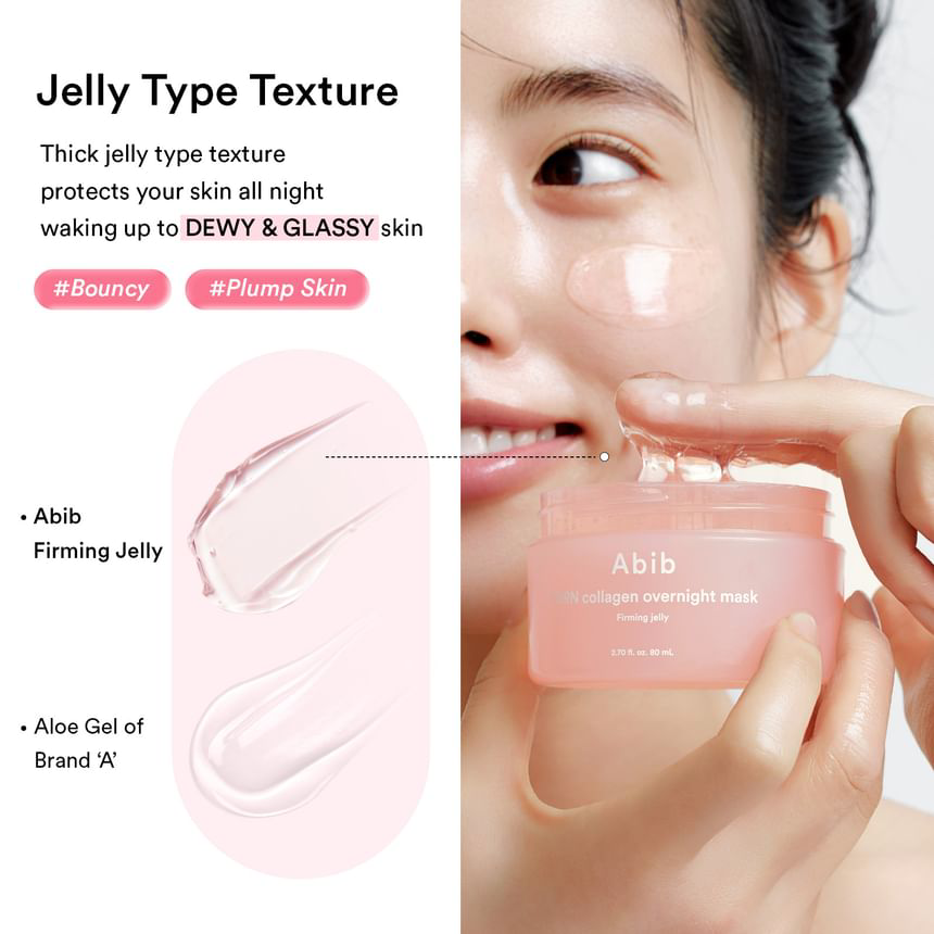 Abib - PDRN Collagen Overnight Mask Firming Jelly 80ml.