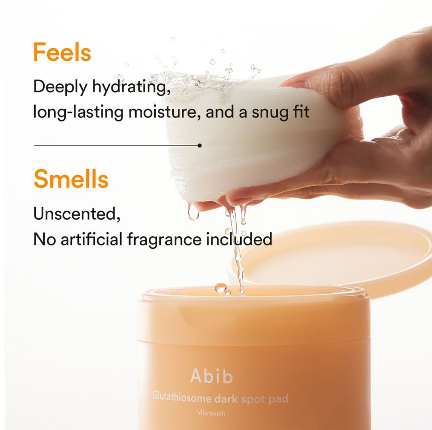 Abib - Glutathiosome Dark Spot Pad Vita Touch 220ml. (60 Pads)