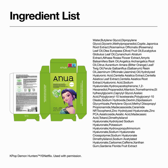 Anua - Kpop Demon Hunters Azelaic Acid Hyaluron Redness Soothing Serum Mask 23ml. (Pack of 6)
