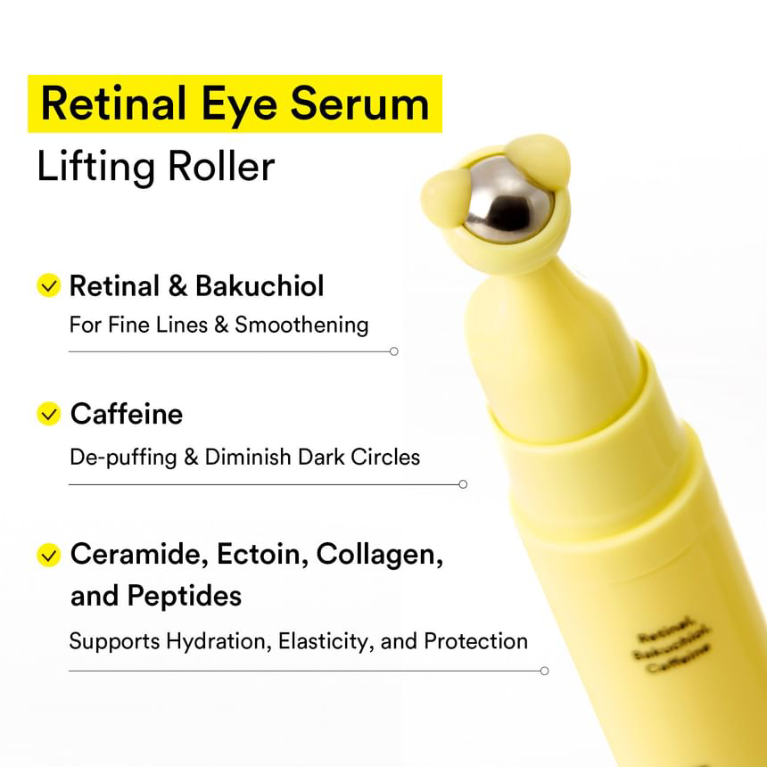 Abib - Retinal Eye Serum Lifting Roller 15ml.