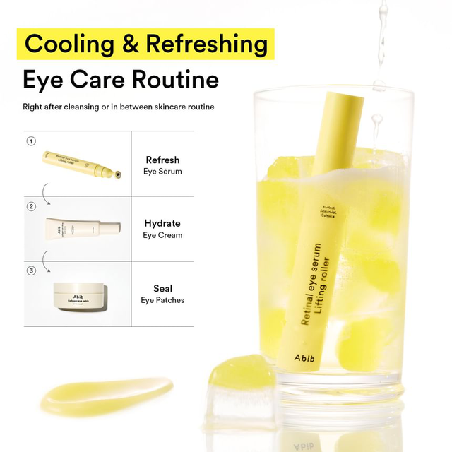 Abib - Retinal Eye Serum Lifting Roller 15ml.