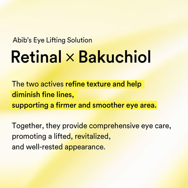 Abib - Retinal Eye Serum Lifting Roller 15ml.