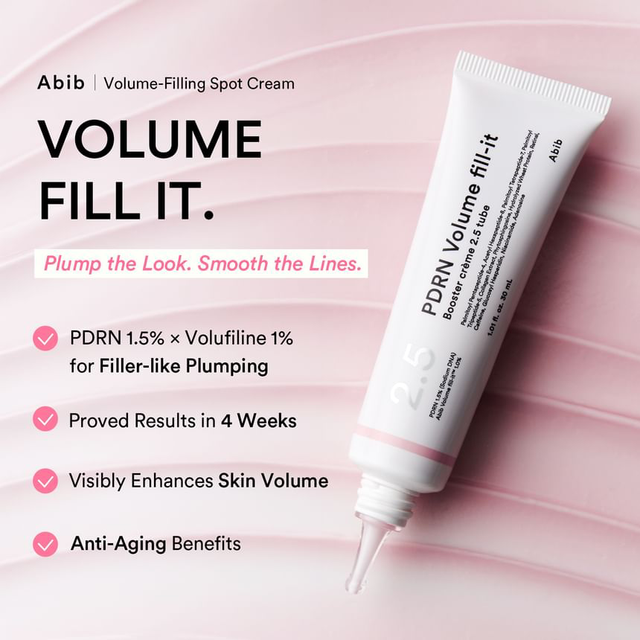 Abib - PDRN Volume Fill-it Booster Crème 2.5 Tube 10ml.