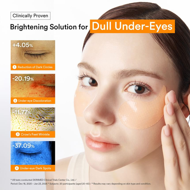 Abib - Glutathione Kojic Acid Eye Patch Vita Jelly (60 Patches)
