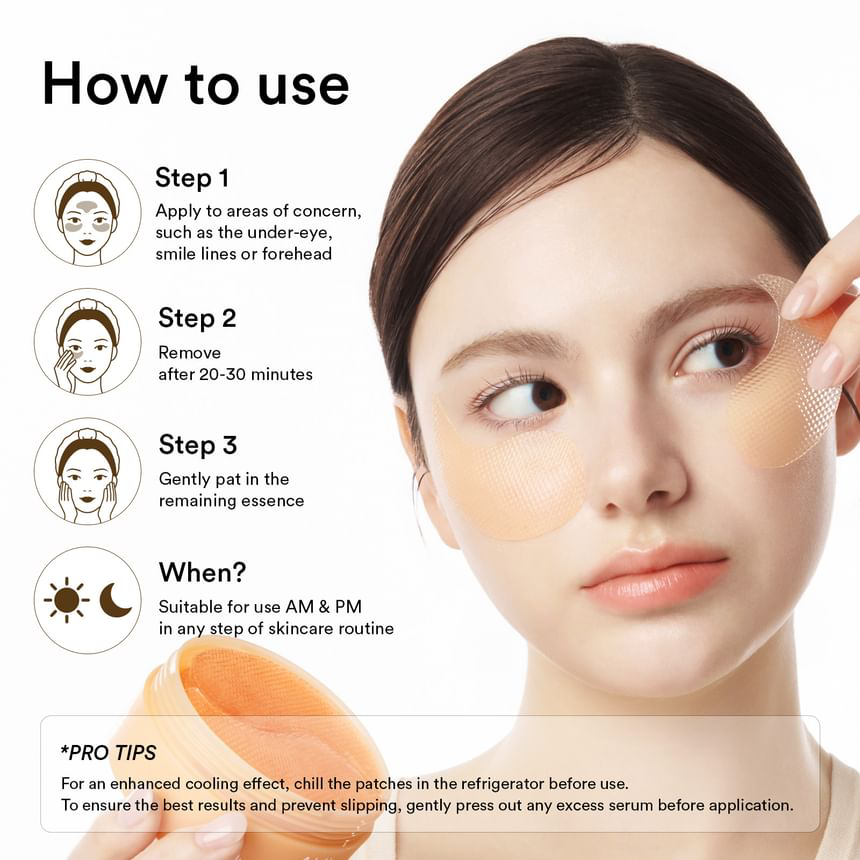 Abib - Glutathione Kojic Acid Eye Patch Vita Jelly (60 Patches)