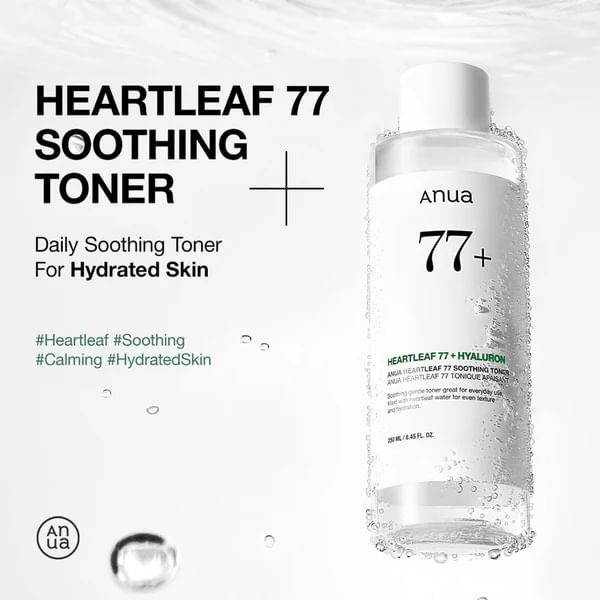 Anua - Heartleaf 77 Soothing Toner 250ml.