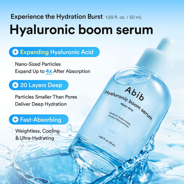 Abib - Hyaluronic Boom Serum Water Drop 50ml.