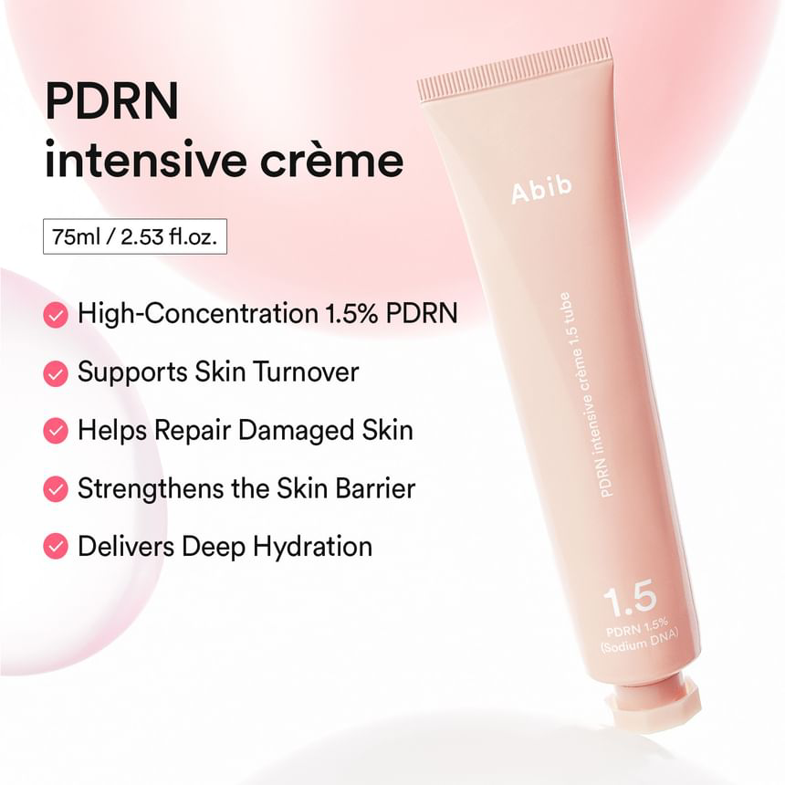 Abib - PDRN Intensive Crème 1.5 Tube 75ml.