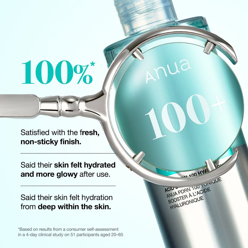 Anua - PDRN 100 Hyaluronic Acid Booster Toner 250ml.