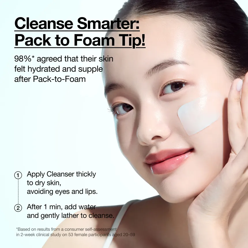 Anua - PDRN Hyaluronic Acid Moisturizing Cleansing Foam 150ml.