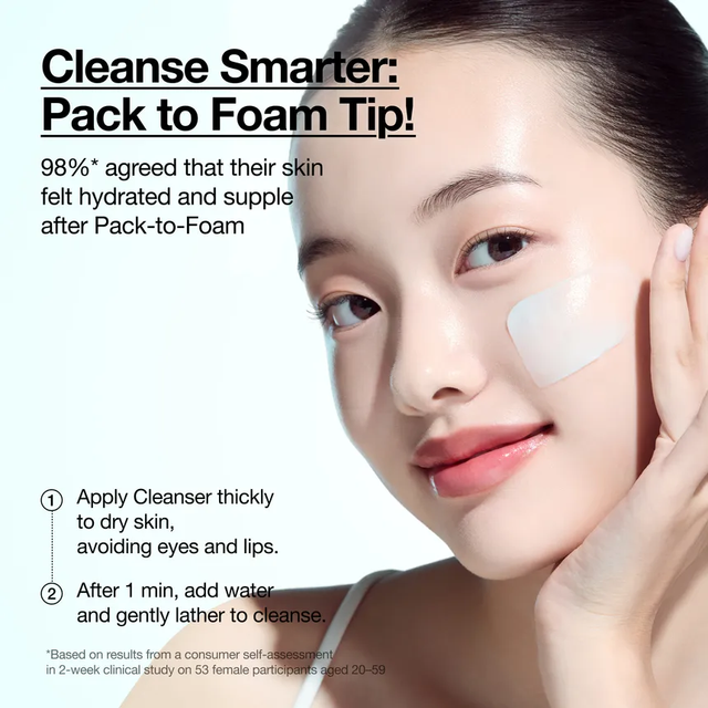 Anua - PDRN Hyaluronic Acid Moisturizing Cleansing Foam 150ml.