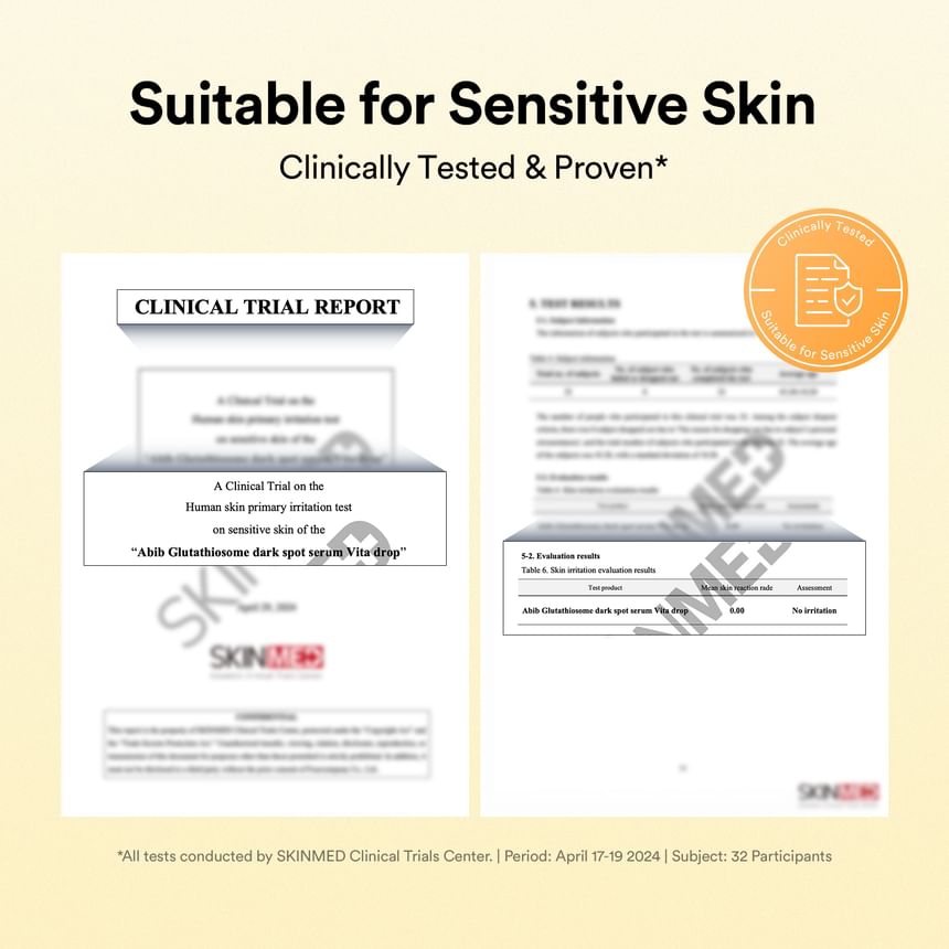 Abib - Glutathiosome Dark Spot Serum Vita Drop 50ml.