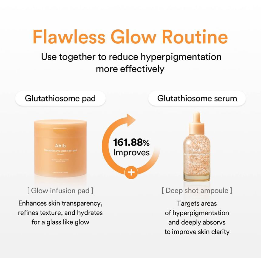 Abib - Glutathiosome Dark Spot Pad Vita Touch 220ml. (60 Pads)