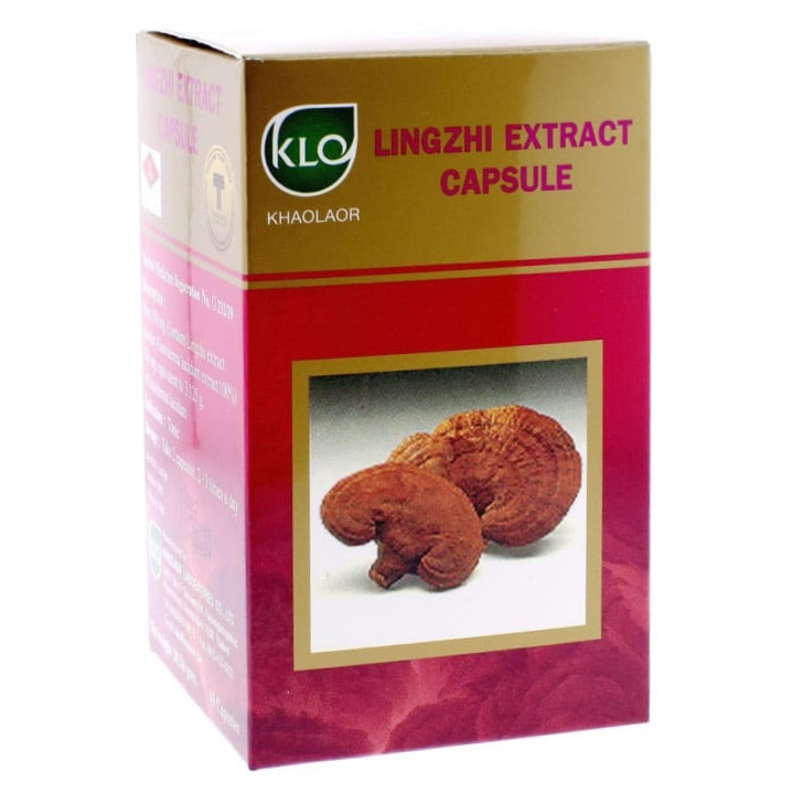 Khaolaor - Lingzhi Mushroom Extract, Raw Lingzhi (60 capsules)