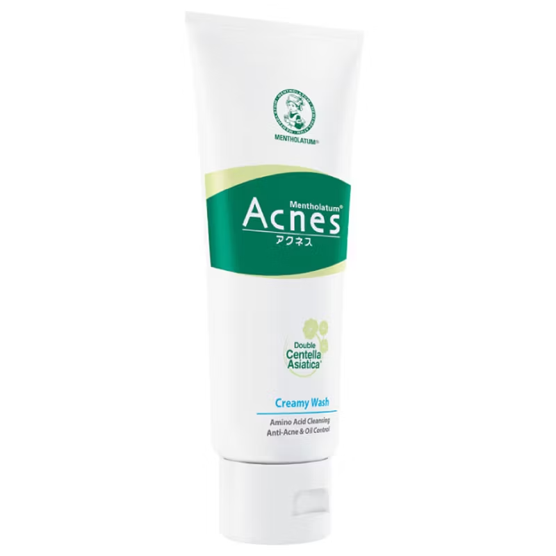 Mentholatum Acnes - Creamy Wash Soap Free 100g.