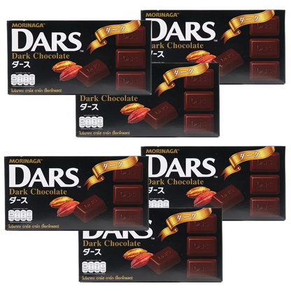 Morinaga - Dars - Dark Chocolate 42g. (Pack of 6)