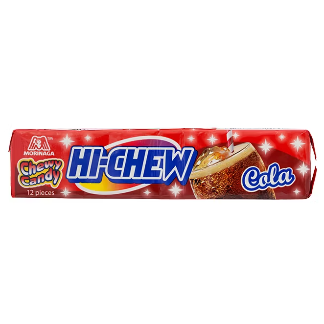 Morinaga - Hi-Chew - Cola Chewy Candy Stick 57g. (Pack of 6)