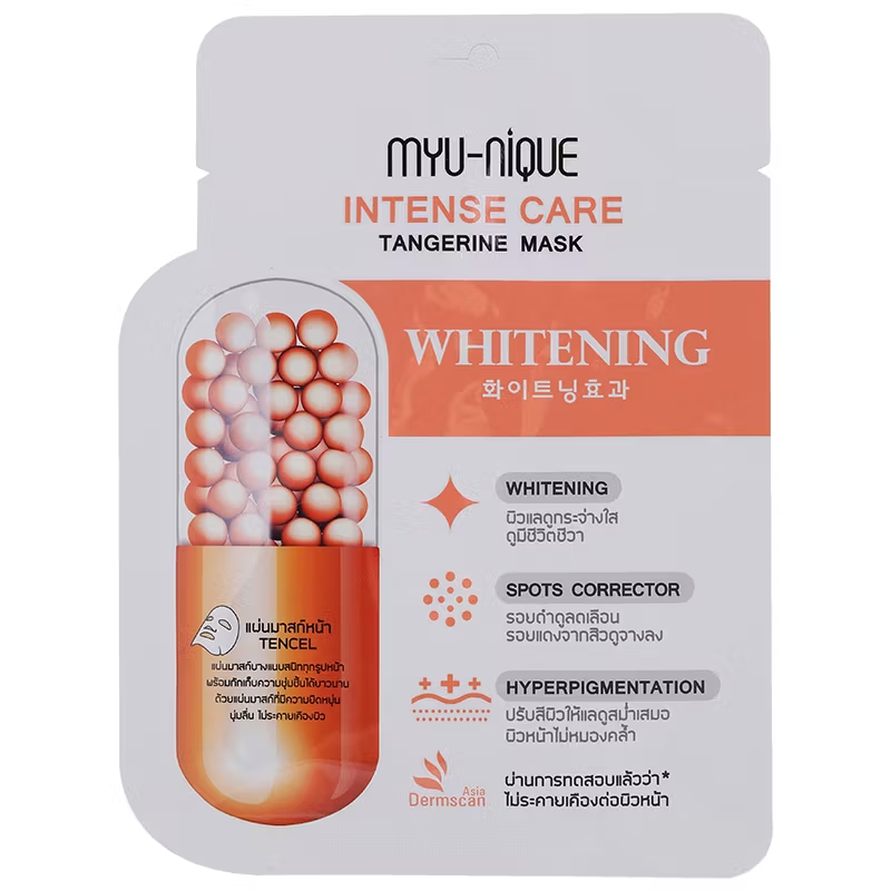MYU-NIQUE - Intense Care Tangerine Mask 25g. (Pack of 3)
