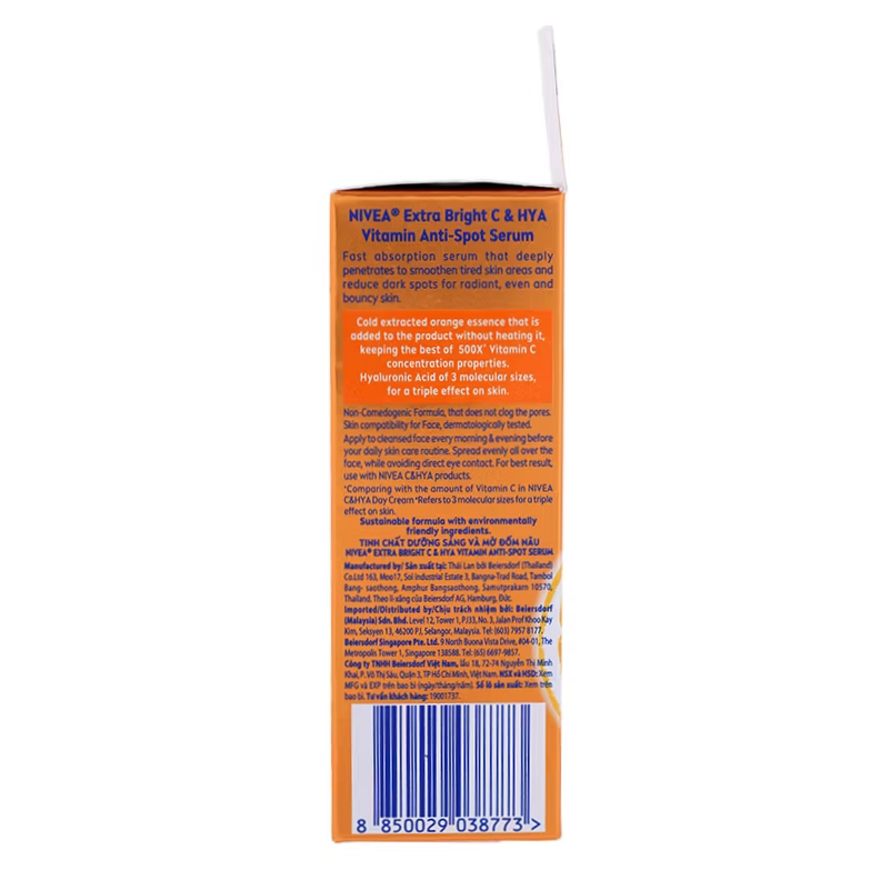 Nivea - Bright C and Hya Anti Spot 30ml.