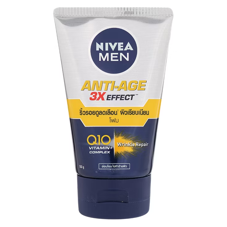 Nivea Men - Anti-Age 3X Effect - Anti-Aging Foam 100 g.