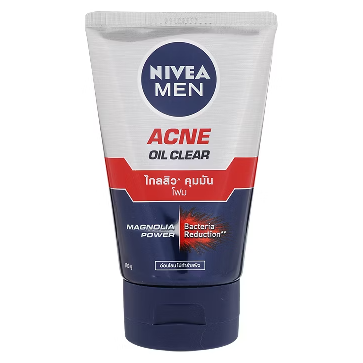 Nivea Men - Acne Oil Clear - Anti-Acne Foam 100 g.
