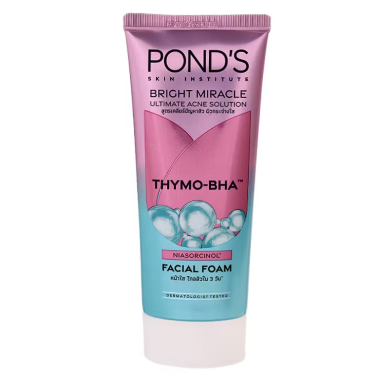 Pond's - Bright Miracle Ultimate Acne Solution Thymo-BHA Facial Foam 90g.