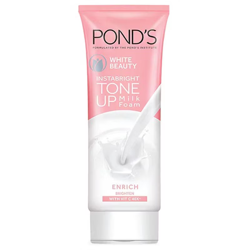 Pond's - Instabright Tone Up Milk Foam Enrich Brighten 100g.