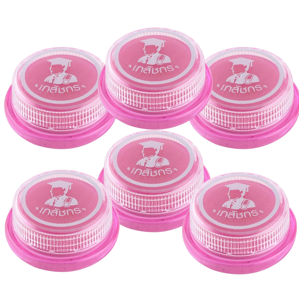 Pharmacist Lips - Pink Balm from Thailand - Lip Care (Pack of 6) - Made in Thailand