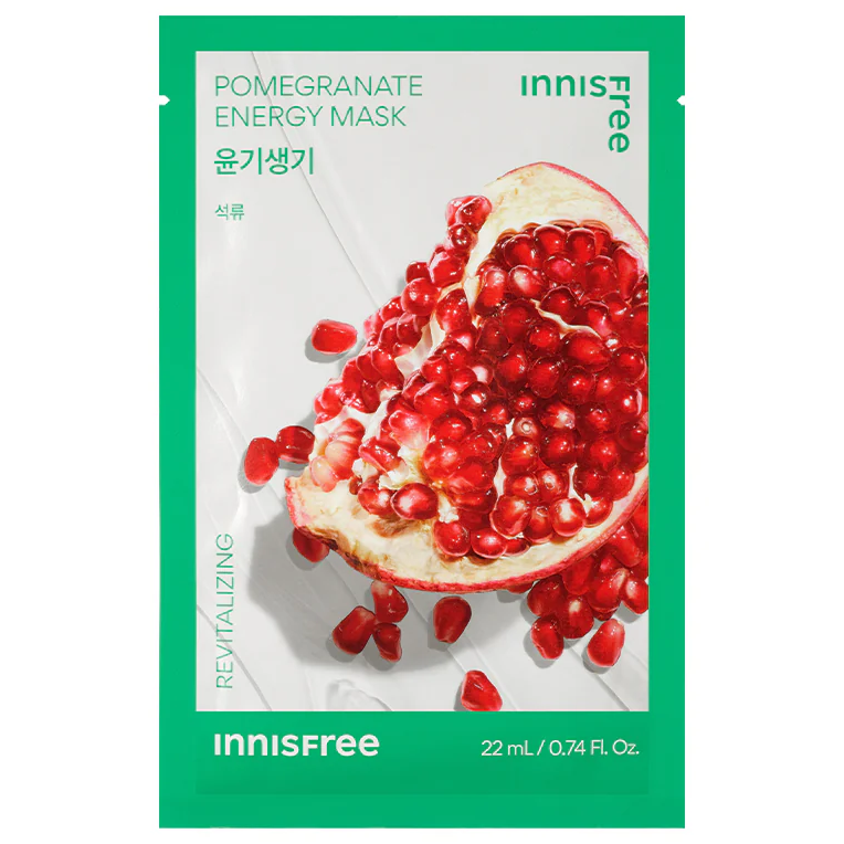 Innisfree - Squeeze Energy Mask Pomegranate 22ml. (Pack of 3)