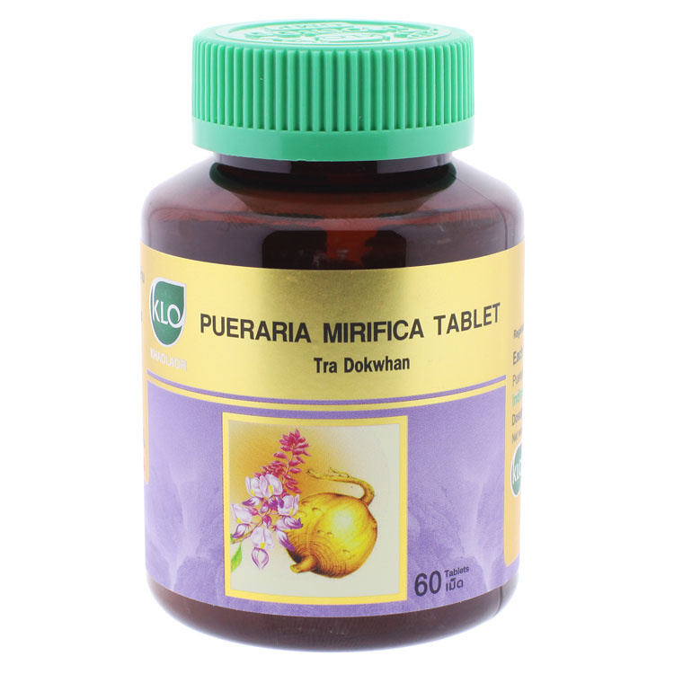 Khaolaor - Pueraria Mirifica Tablet, White Kwao Krua (60 tablets)