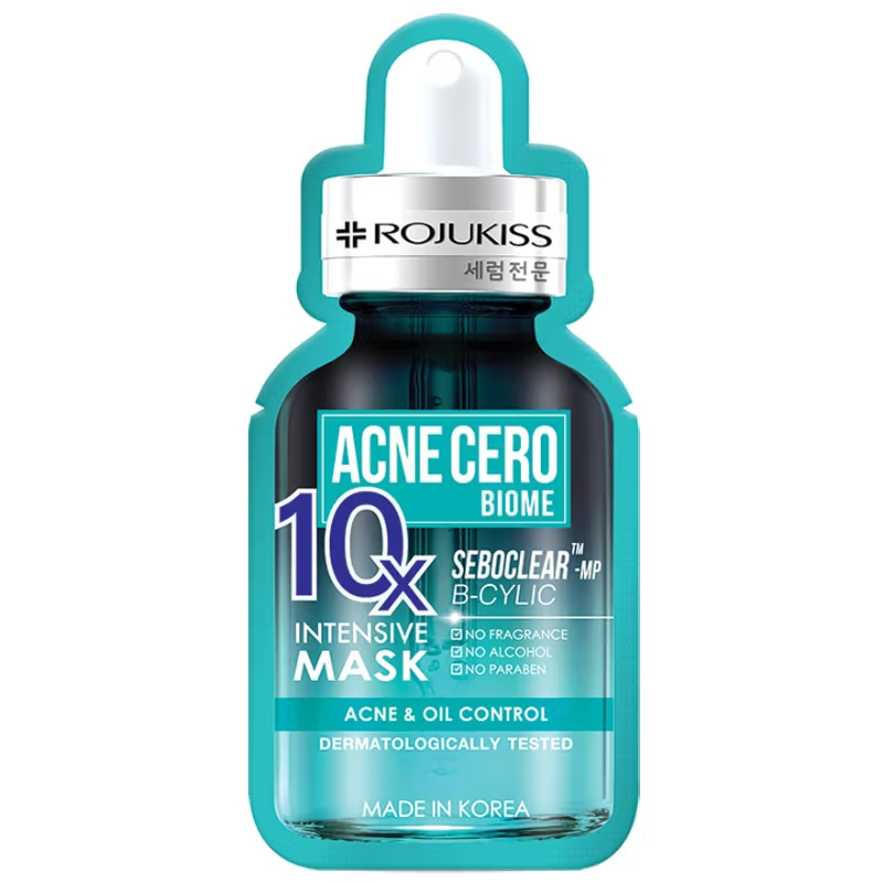 Rojukiss - Acne Cero Biome 10X Acne & Oil Control Intensive Mask (Pack of 6)