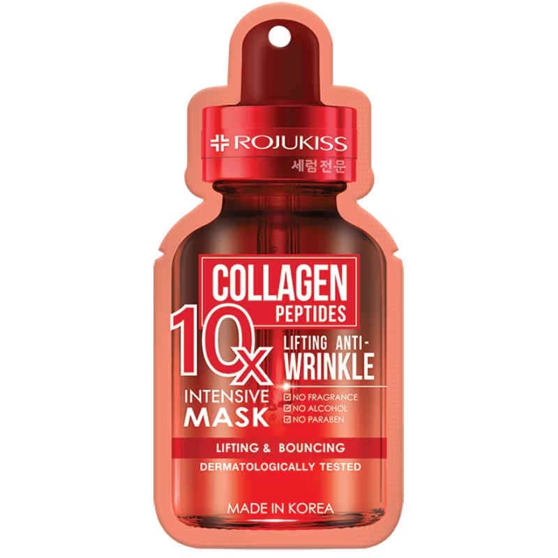 Rojukiss - Collagen Peptides 10X Lifting Anti-Winkle Intensive Mask (Pack of 6)