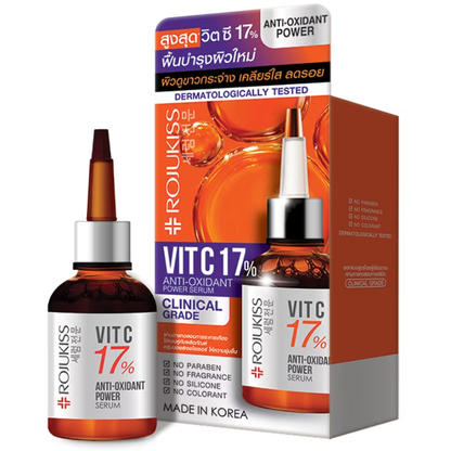 Rojukiss - Vit C 17% Anti-Oxidant Power Serum 20ml.