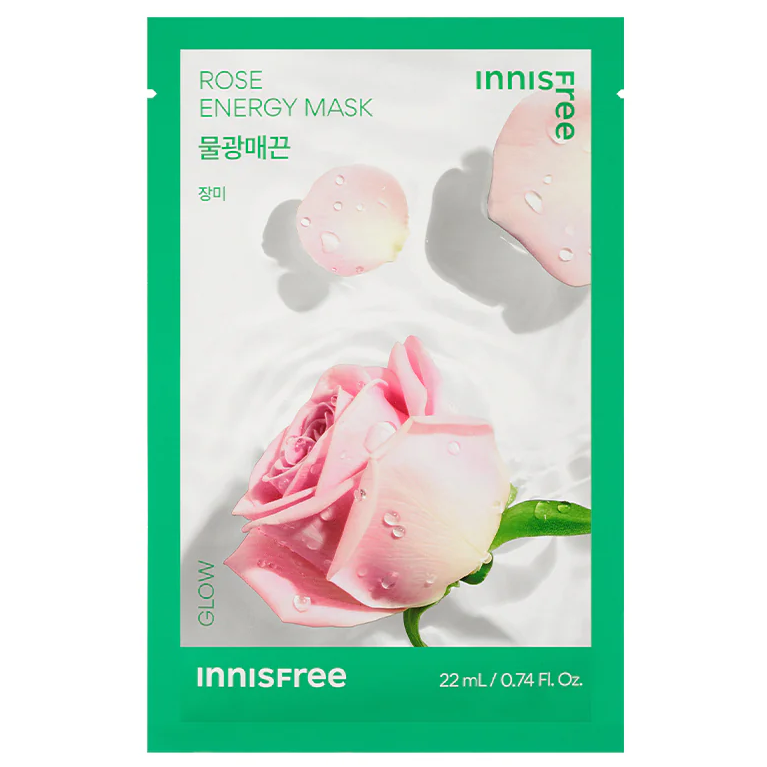 Innisfree - Squeeze Energy Mask Rose 22ml. (Pack of 3)