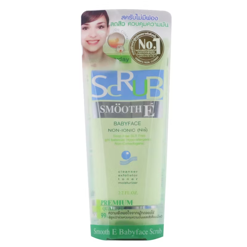 Smooth E - Baby Non-Ionic Face Scrub 65ml.