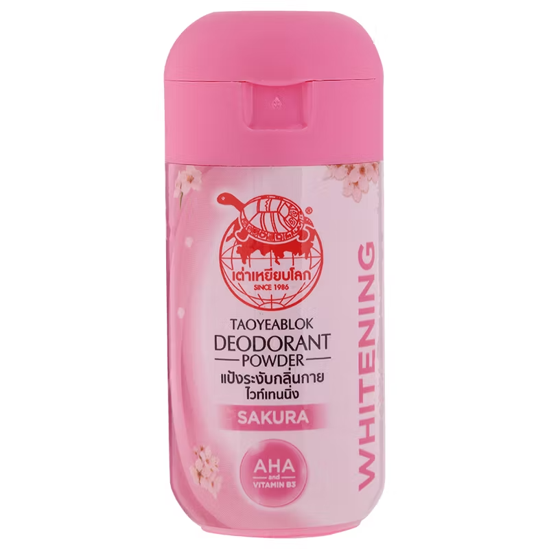 Taoyeblok - Sakura Deodorant Powder 22g. (Pack of 3)