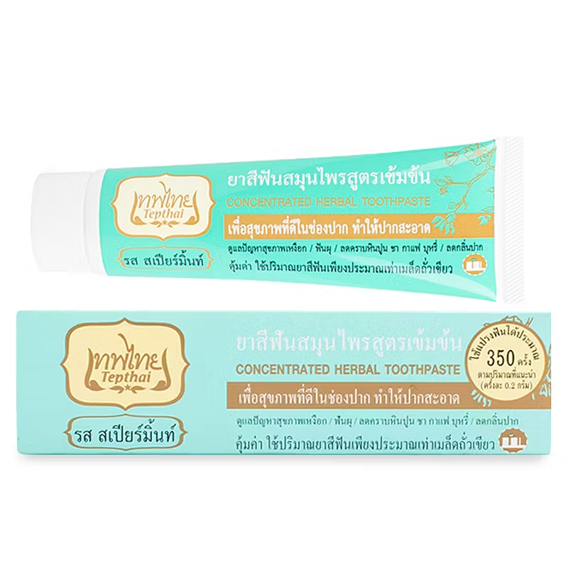 Tepthai - Toothpaste Spearmint 70 g. (Pack of 3)