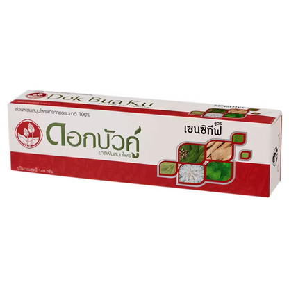 Twin Lotus - Sensitive Toothpaste 140 g. - Made in Thailand