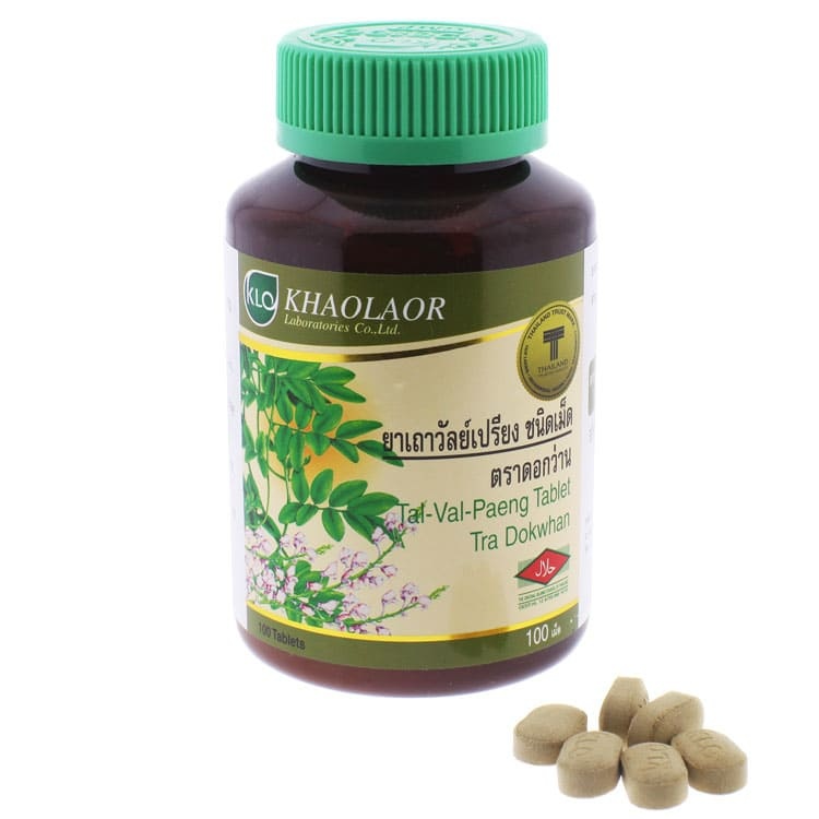 Khaolaor - Tal-Val-Paeng, Derris scandens, Tra Dokwhan (100 tablets)