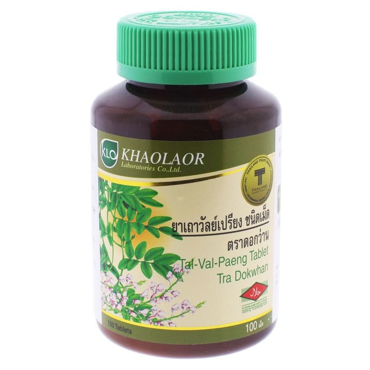 Khaolaor - Tal-Val-Paeng, Derris scandens, Tra Dokwhan (100 tablets)