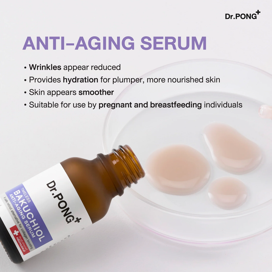 Dr.PONG - Timeless Bakuchiol Anti-Aging Serum 15ml.