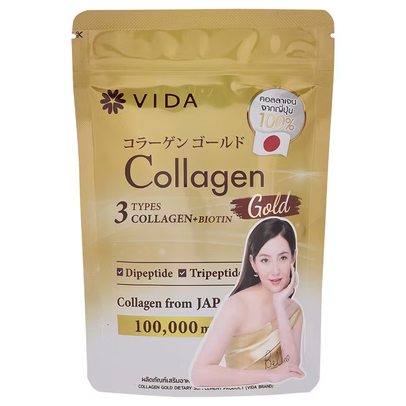 Vida - Collagen Gold Powder (100,000 mg.) 100 g. - Made in Thailand