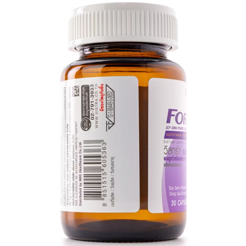 Vistra - Forty Plus Soy Germ Powder, Dong Quai Extract, Mulativitamins & Evening Primrose Oil 40 (30 capsules)