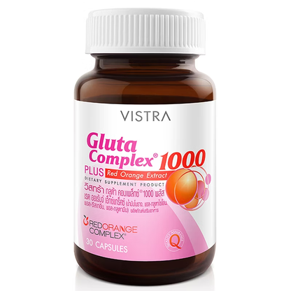 Vistra - Gluta Complex 1000 Plus Red Orange Extract (30 capsules)