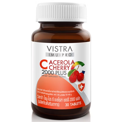 Vistra - Imu-Pro C Acerola Cherry 2000 Plus (30 tablets)