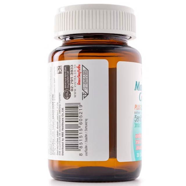 Vistra - Magnesium Complex Plus Vitamin B1, B6 & B12 (30 capsules)