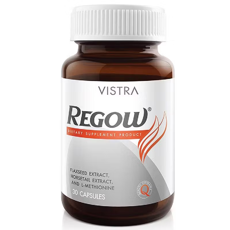 Vistra - Regow - Flaxseed Extract, Horsetail Extract & L-Methionine (30 capsules)