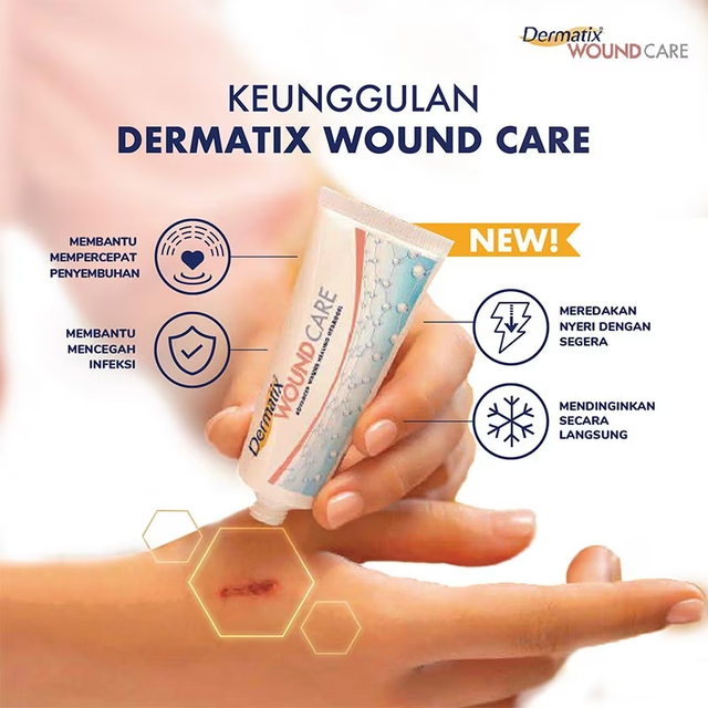 Dermatix - Wound Care, Advanced Wound Healing Hydrogel 20g.